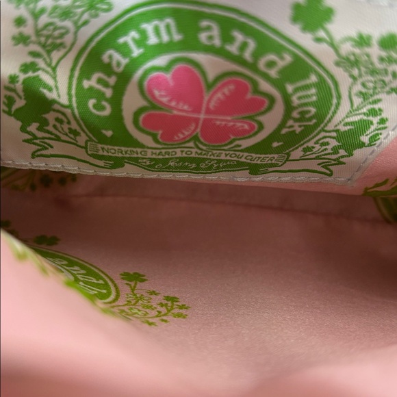 Charm and Luck Snakeskin and Brown and gold belt Clutch purse and dust bag - Picture 5 of 9